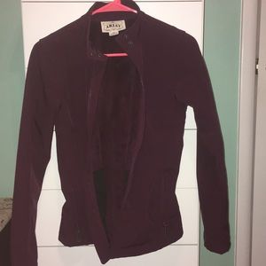 Maroon fall jacket!